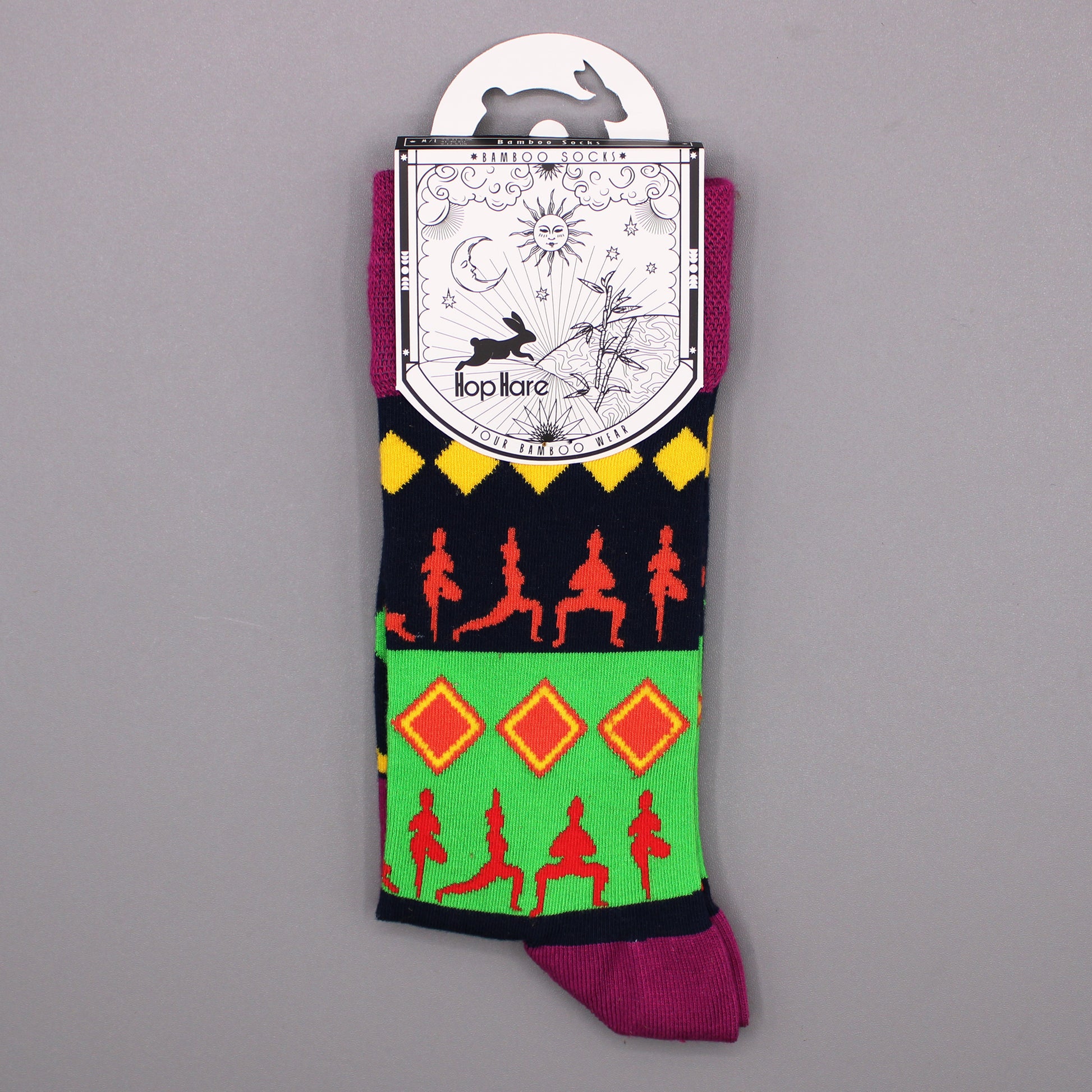 Sosete de Bambus Hop Hare (36-40) - Yoga