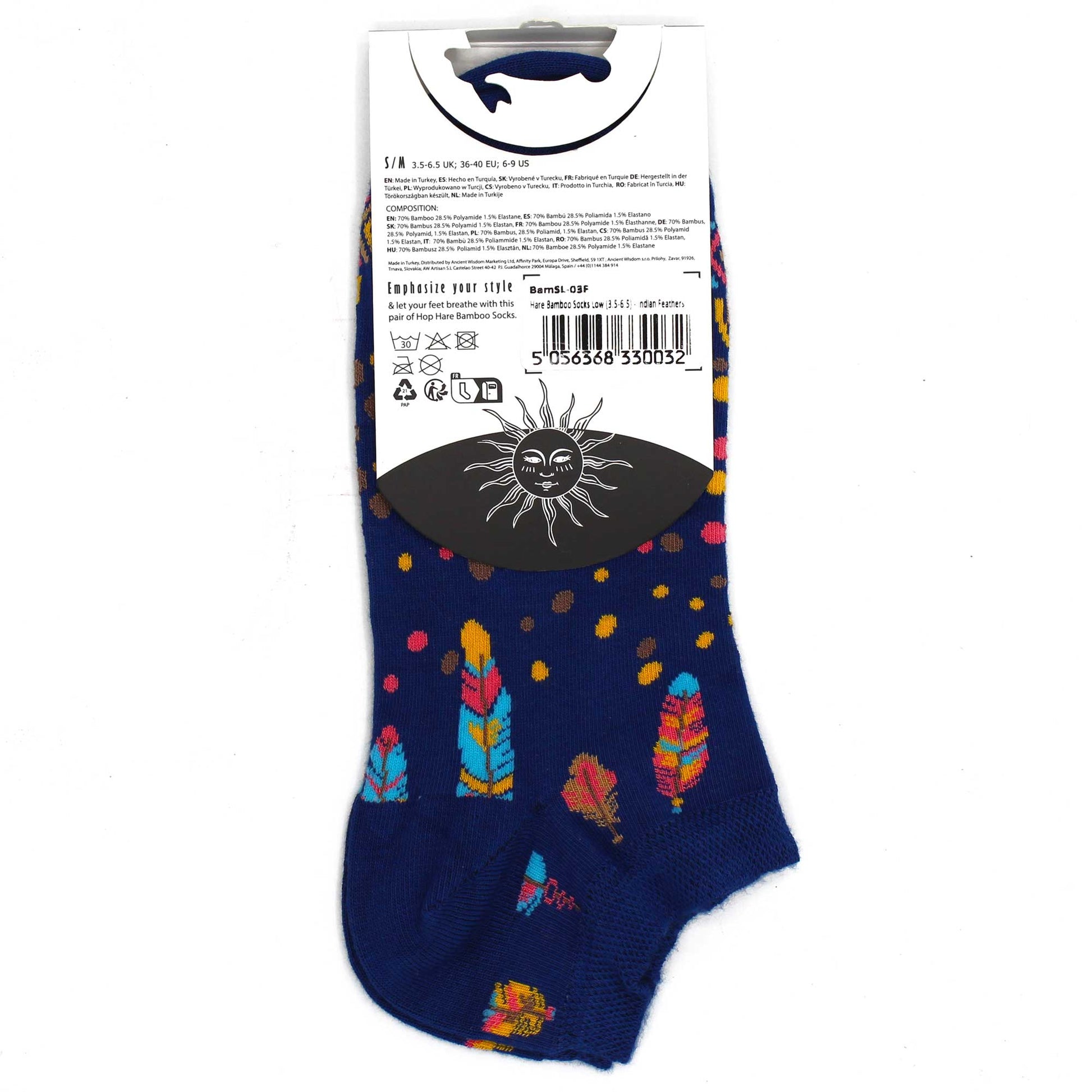 Sosete de Bambus Hop Hare (41-46) - Pene Indiene
