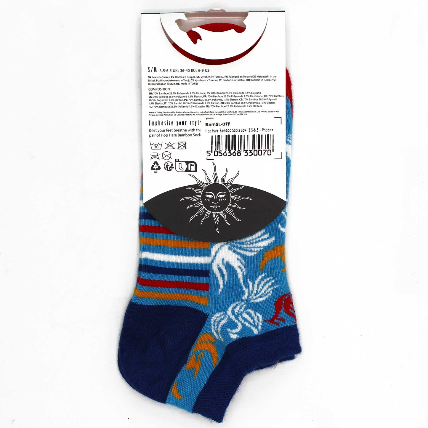 Sosete de Bambus Hop Hare (41-46) - Phoenix