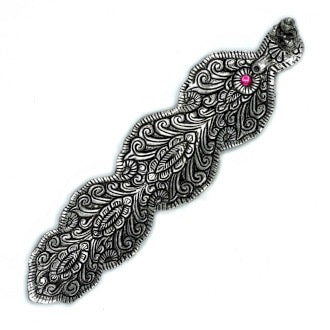 Suport Buddha pentru Tamaie din Aluminiu Lustruit 