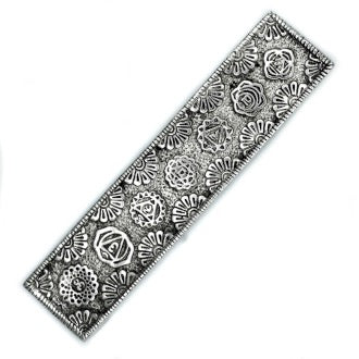 Suport Chakra pentru Tamaie din Aluminiu Lustruit