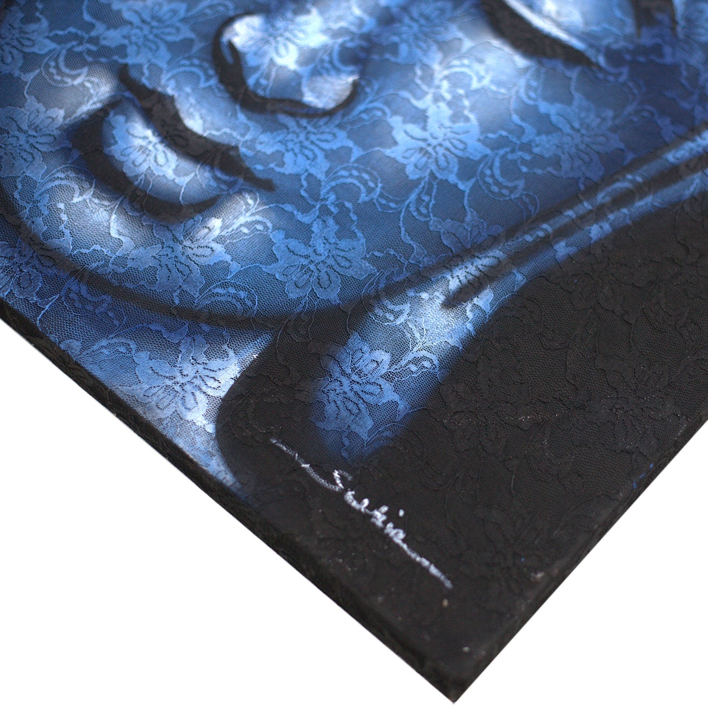 Tablou Buddha - Albastru 60 x 80 cm