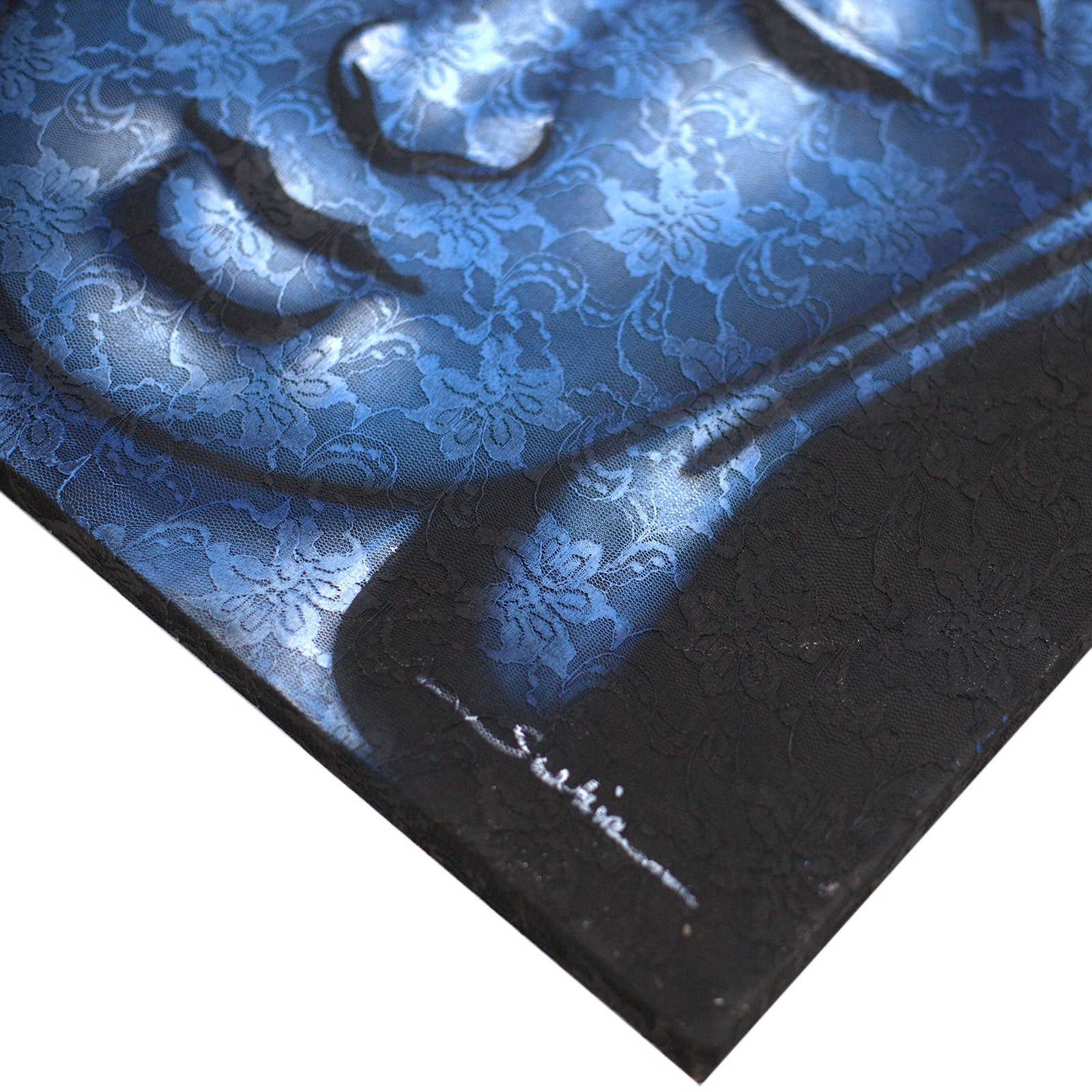 Tablou Buddha - Albastru 60 x 80 cm
