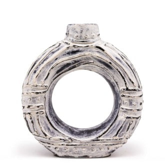 Vaza Rotunda Crem 23 cm