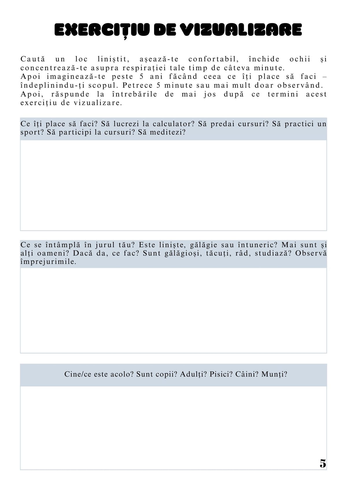 Interior Caiet de Lucru PDF Explorează-ți Pasiunea – exerciții și întrebări pentru descoperirea pasiunilor și direcției personale, cotomag.ro
