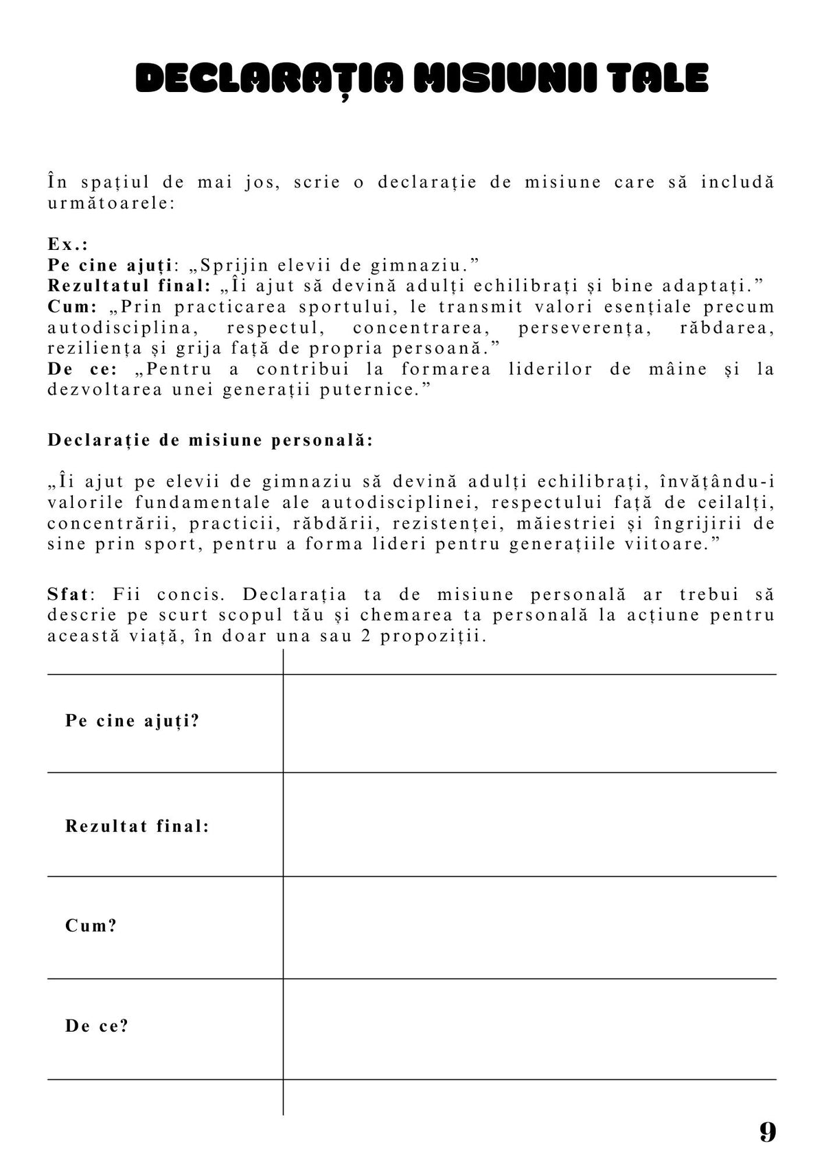 Interior Caiet de Lucru PDF Explorează-ți Pasiunea – exerciții și întrebări pentru descoperirea pasiunilor și direcției personale, cotomag.ro