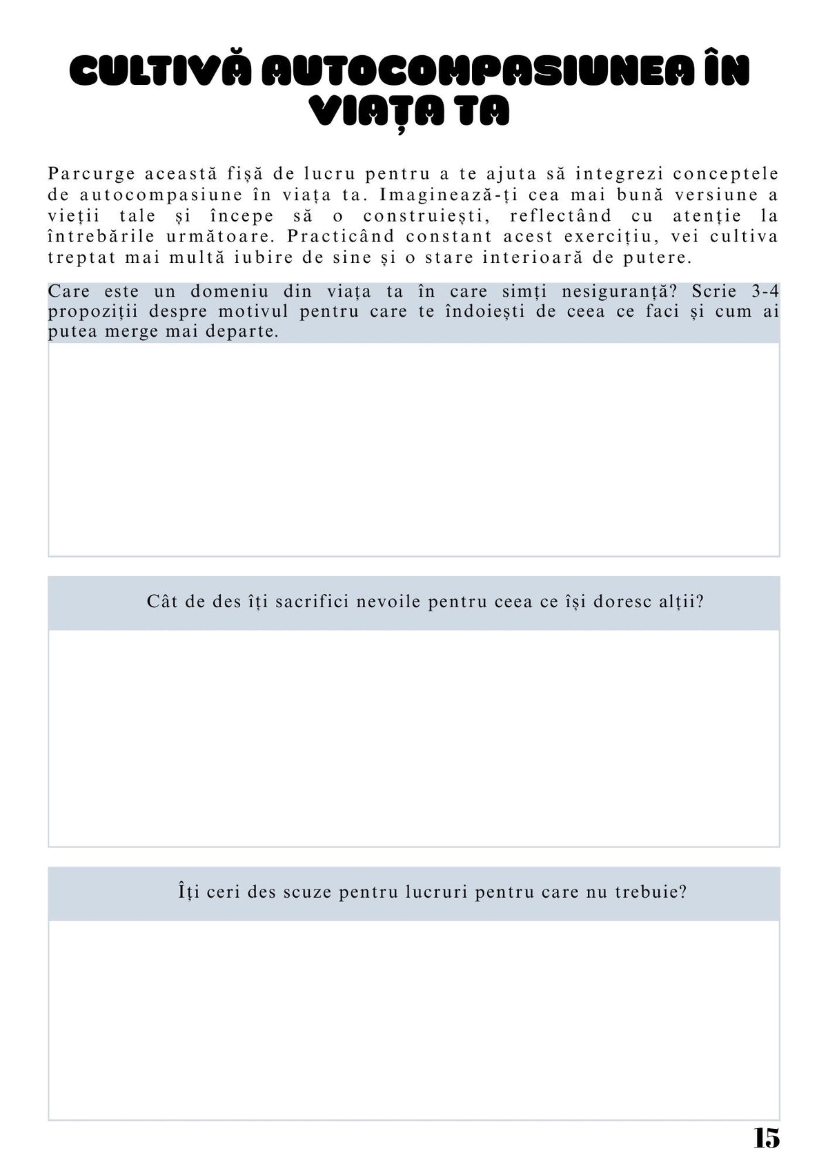 Interior Caiet de Lucru PDF Explorează-ți Pasiunea – exerciții și întrebări pentru descoperirea pasiunilor și direcției personale, cotomag.ro