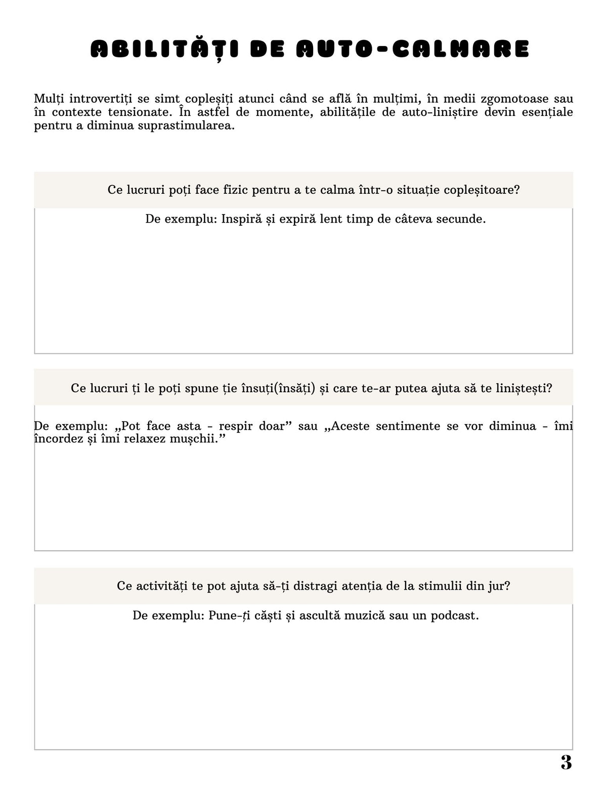 Interior Caiet de Lucru PDF Superputerea unui Introvertit – exerciții și întrebări pentru autocunoaștere și gestionarea energiei, cotomag.ro