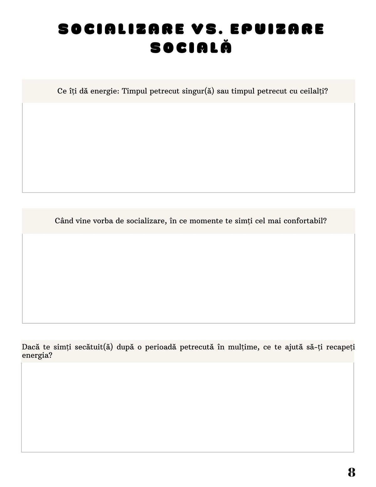 Interior Caiet de Lucru PDF Superputerea unui Introvertit – exerciții și întrebări pentru autocunoaștere și gestionarea energiei, cotomag.ro