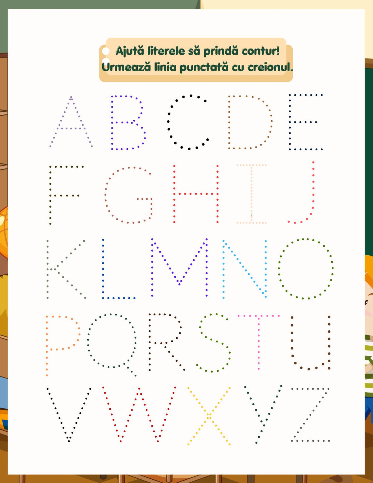 Interior carte PDF cu activități educative și jocuri creative imprimabile pentru atenție și gândire logică – Cotomag
