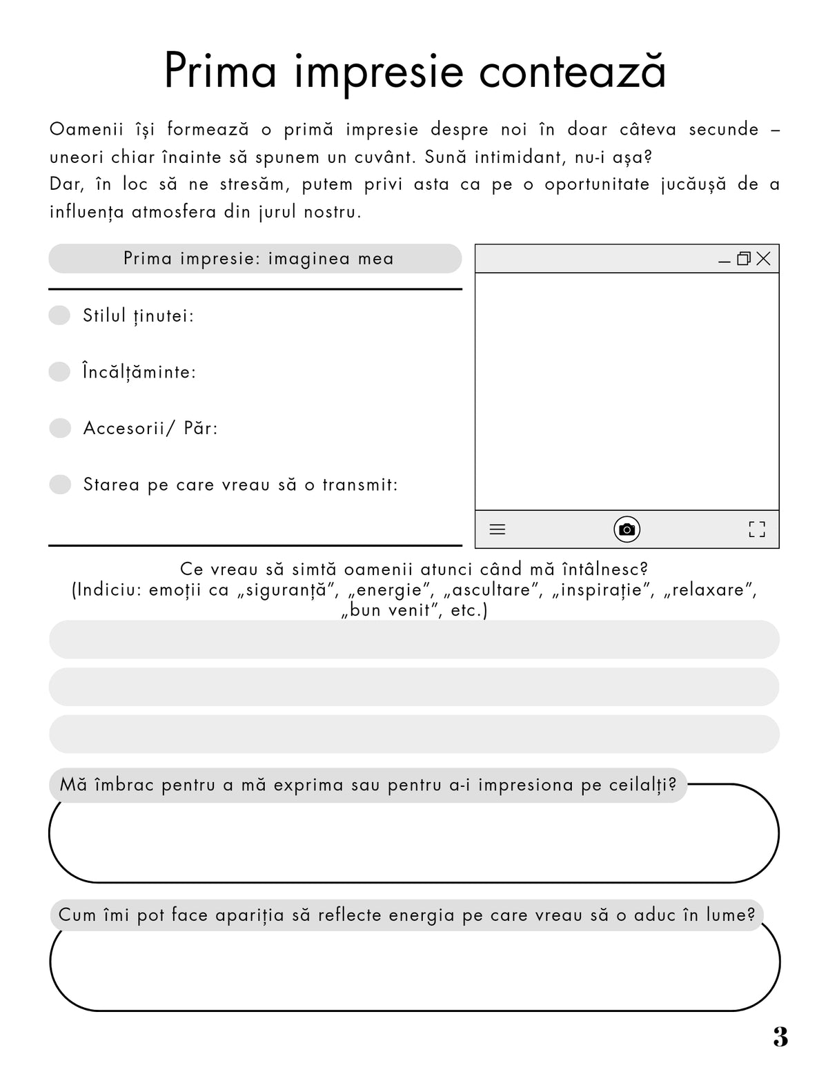 Interior Jurnalul pentru Dezvoltarea Comunicării și a Relațiilor PDF – exerciții pentru exprimare clară și ascultare activă, cotomag.ro