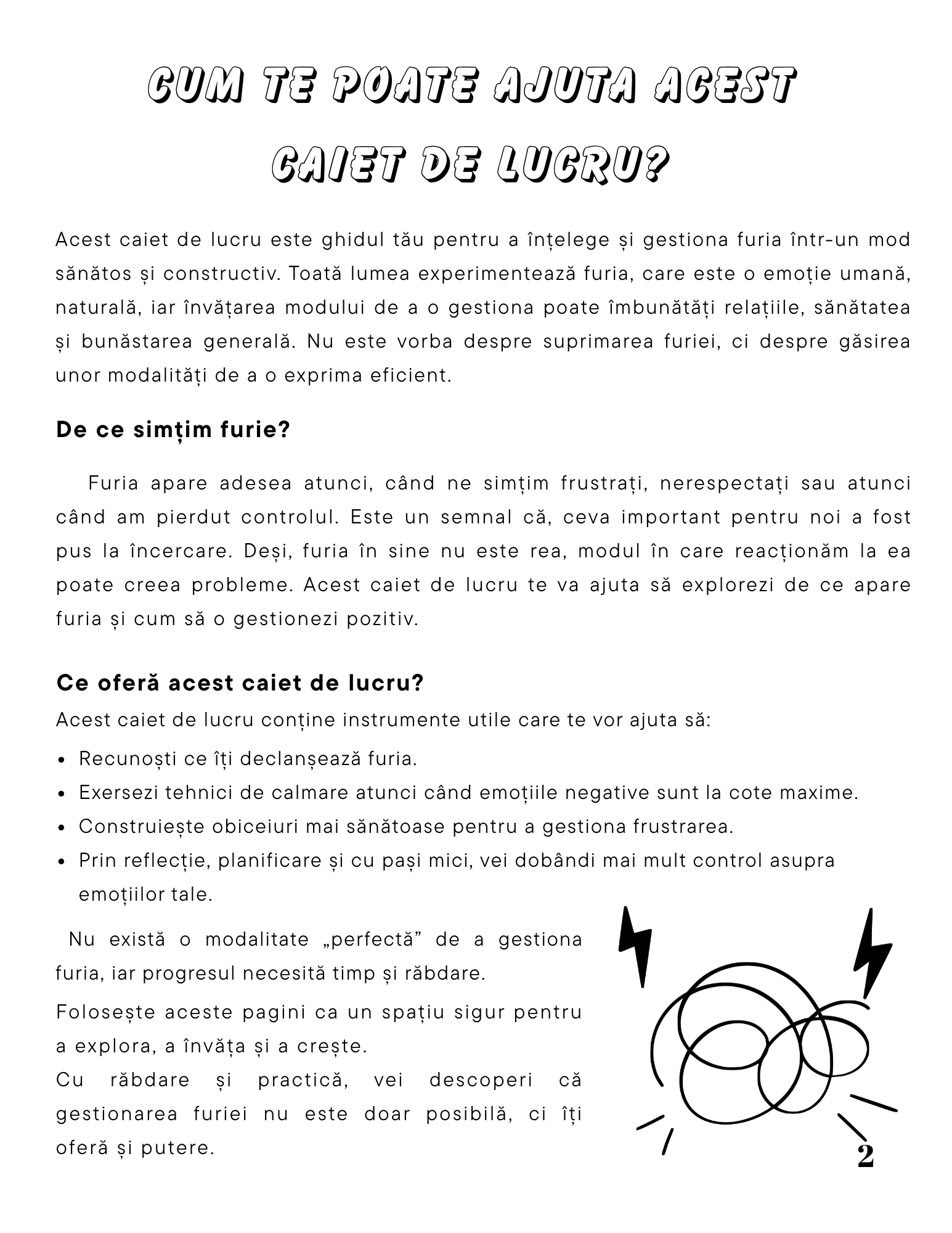 Interior Jurnalul Meu Personal Controlul Furiei PDF – exerciții practice pentru înțelegerea furiei și controlul reacțiilor impulsive pentru calm interior, cotomag.ro