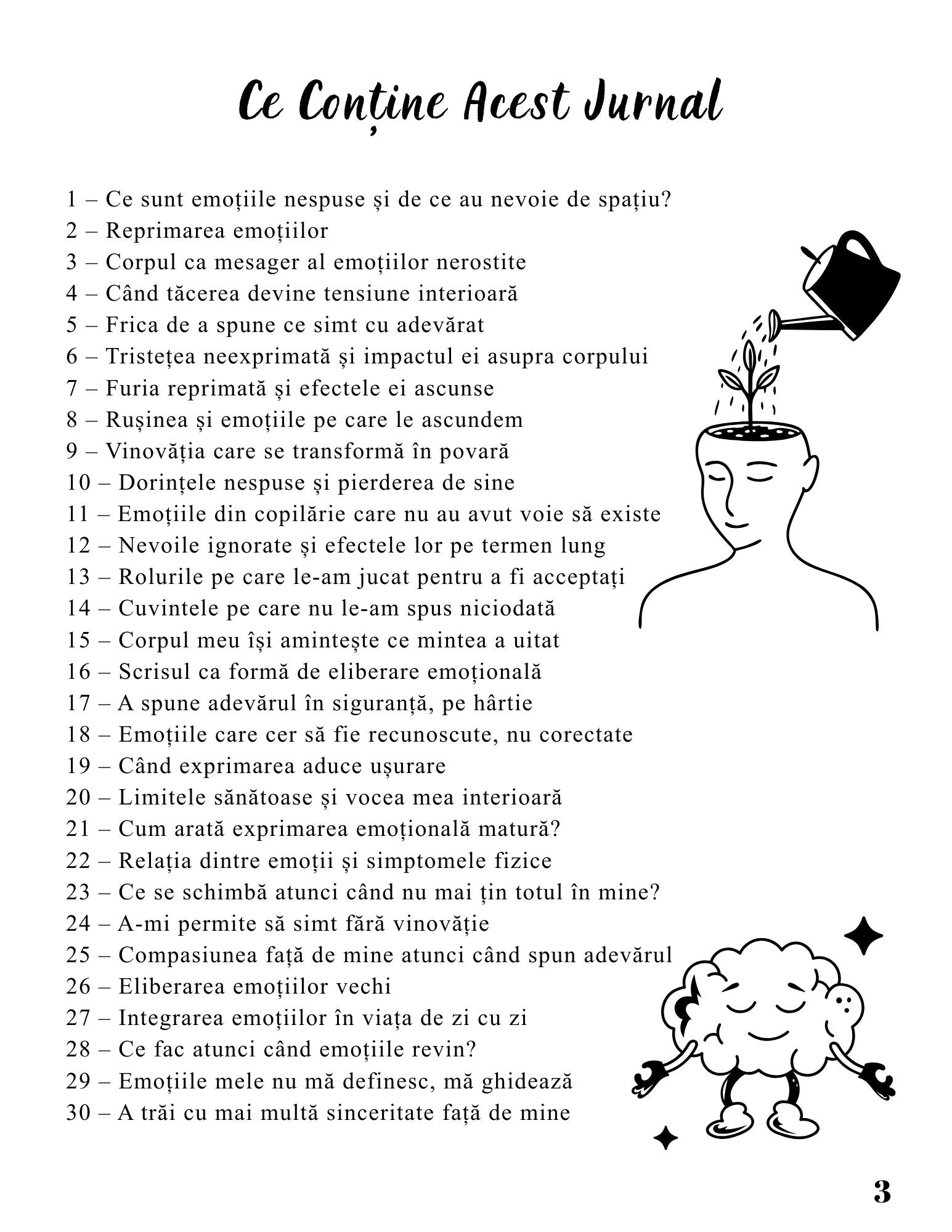 Interior Jurnalul Vindecării Mele PDF Emoțiile Nespuse Devin Boală – exerciții practice pentru exprimarea și eliberarea emoțiilor reprimate și recăpătarea echilibrului interior, cotomag.ro