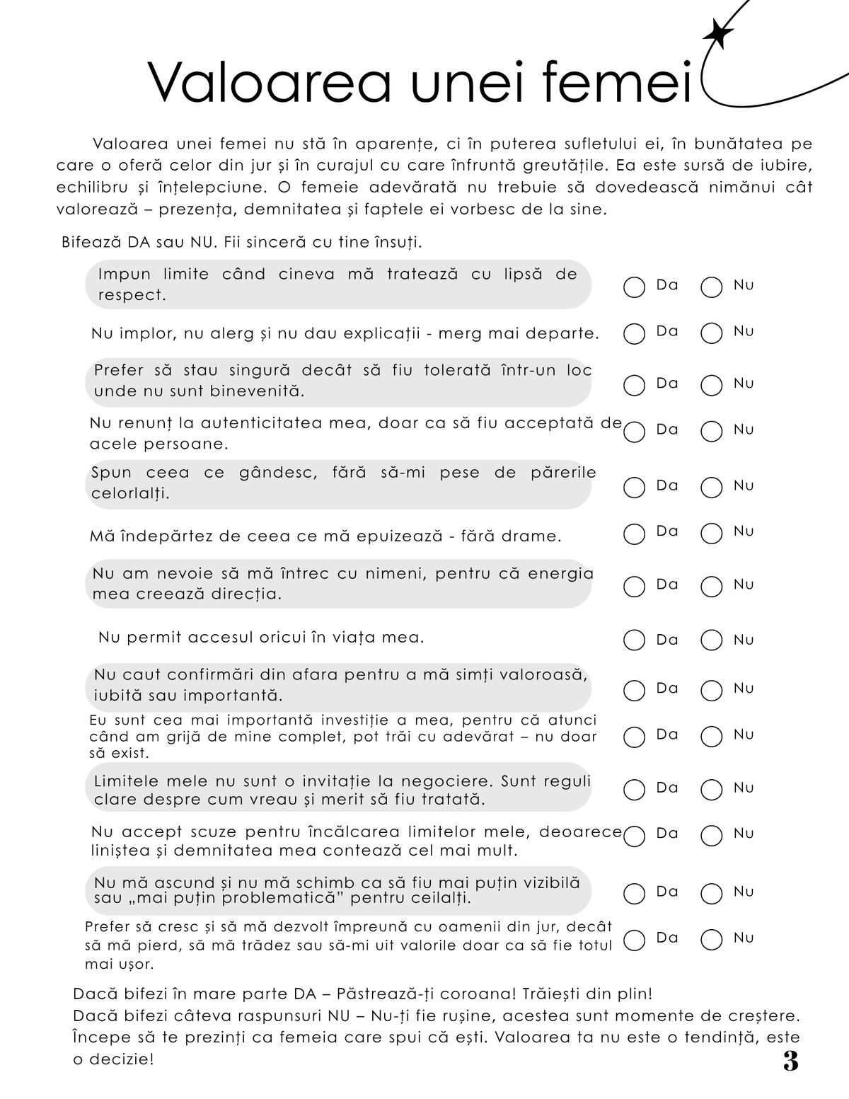 Interior Jurnalul unei Femei Valoroase PDF – exerciții și întrebări pentru iubire de sine și echilibru interior, cotomag.ro