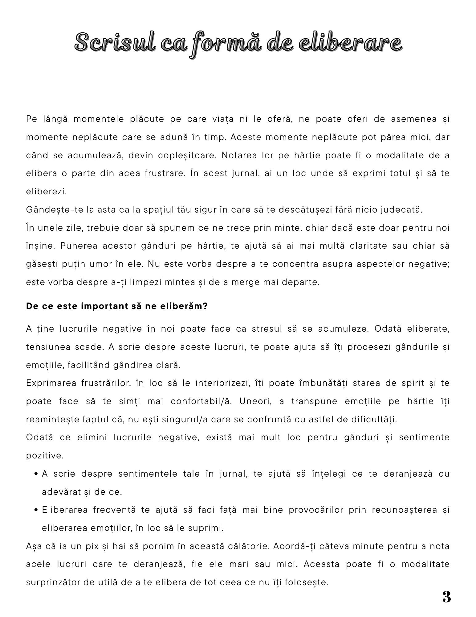 Interior Jurnalul Frustrărilor Mele Zilnice PDF – exerciții practice pentru exprimarea și procesarea frustrărilor zilnice și recăpătarea liniștii interioare, cotomag.ro