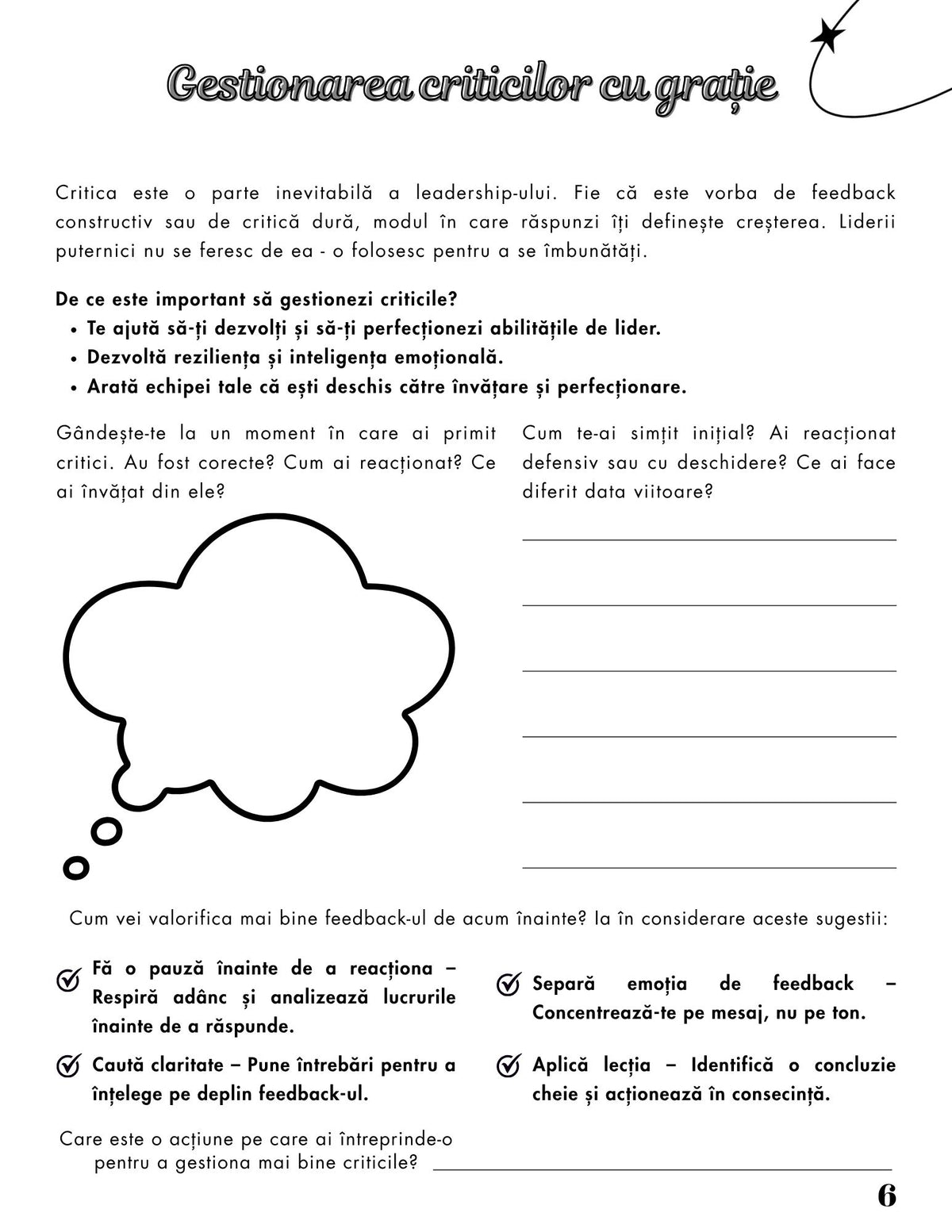 Interior Jurnalul unui Lider Ambițios PDF – exerciții și întrebări pentru dezvoltarea mindset-ului și disciplinei, cotomag.ro