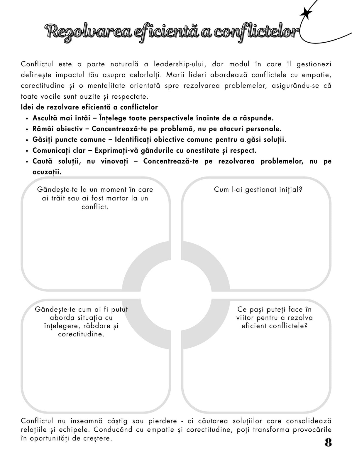 Interior Jurnalul unui Lider Ambițios PDF – exerciții și întrebări pentru dezvoltarea mindset-ului și disciplinei, cotomag.ro