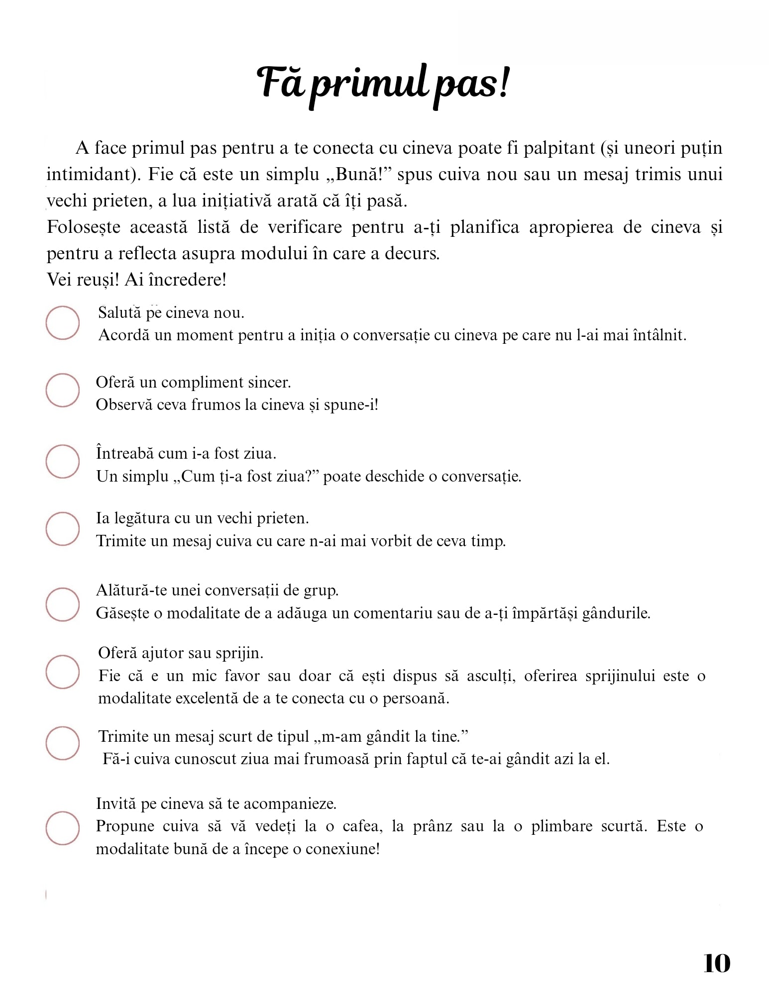 Interior Jurnalul Prieteniei PDF Pași Simpli pentru a Lega Prietenii – exerciții practice pentru crearea conexiunilor autentice și construirea relațiilor sănătoase și echilibrate, cotomag.ro