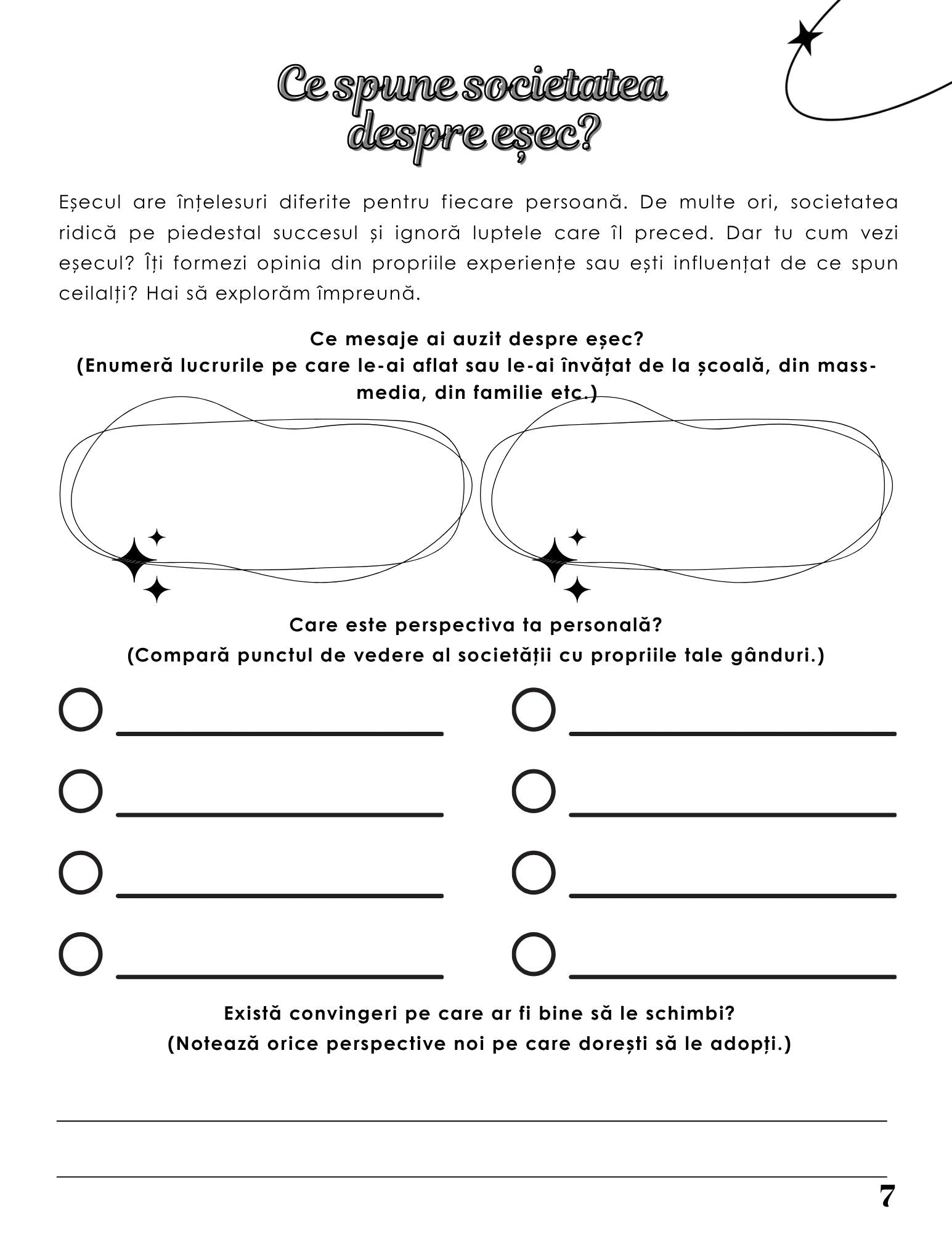 Interior Jurnalul Puterii PDF Învață din Eșec și Evoluează – exerciții practice pentru transformarea eșecurilor în lecții și construirea mentalității de creștere și încredere, cotomag.ro