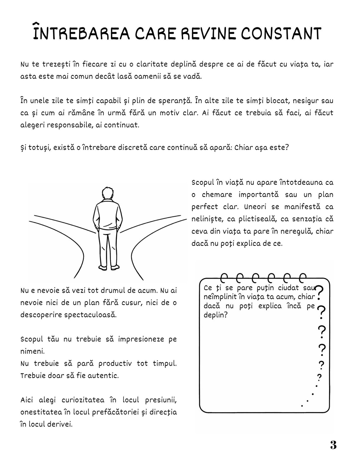 Interior Jurnalul Meu de Lucru PDF Scopul Vieții Mele – exerciții și întrebări pentru descoperirea valorilor și clarificarea scopului, cotomag.ro