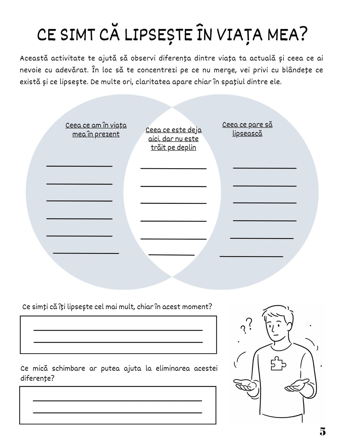 Interior Jurnalul Meu de Lucru PDF Scopul Vieții Mele – exerciții și întrebări pentru descoperirea valorilor și clarificarea scopului, cotomag.ro
