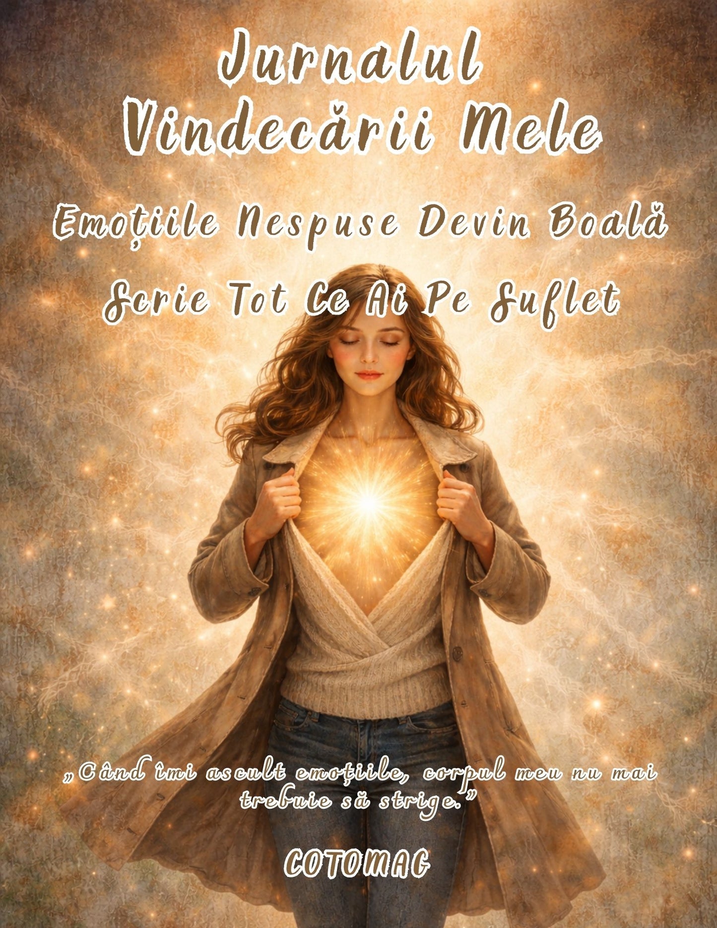 Jurnalul Vindecării Mele PDF – Emoțiile Nespuse Devin Boală – Scrie Tot Ce Ai Pe Suflet, jurnal digital pentru eliberarea emoțiilor reprimate și echilibru interior în română, cotomag.ro