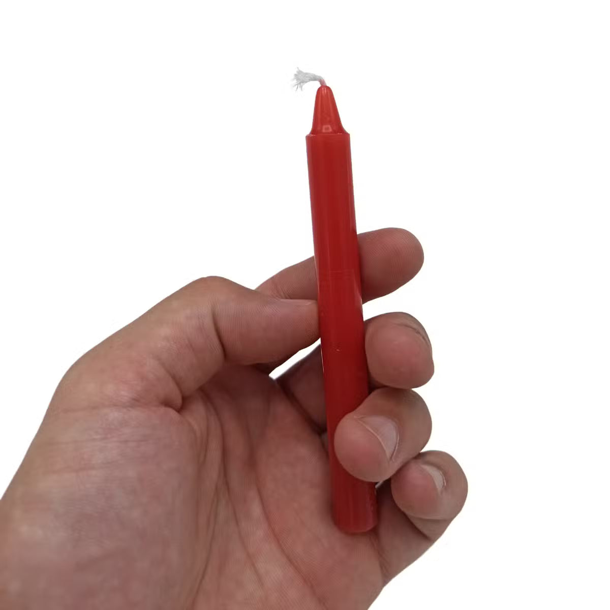 Lumânări Magice Ezoterice Roșii (12 bucăți) – Chakra Rădăcină, lumânări ritualice pentru stabilitate și siguranță interioară, cotomag.ro
