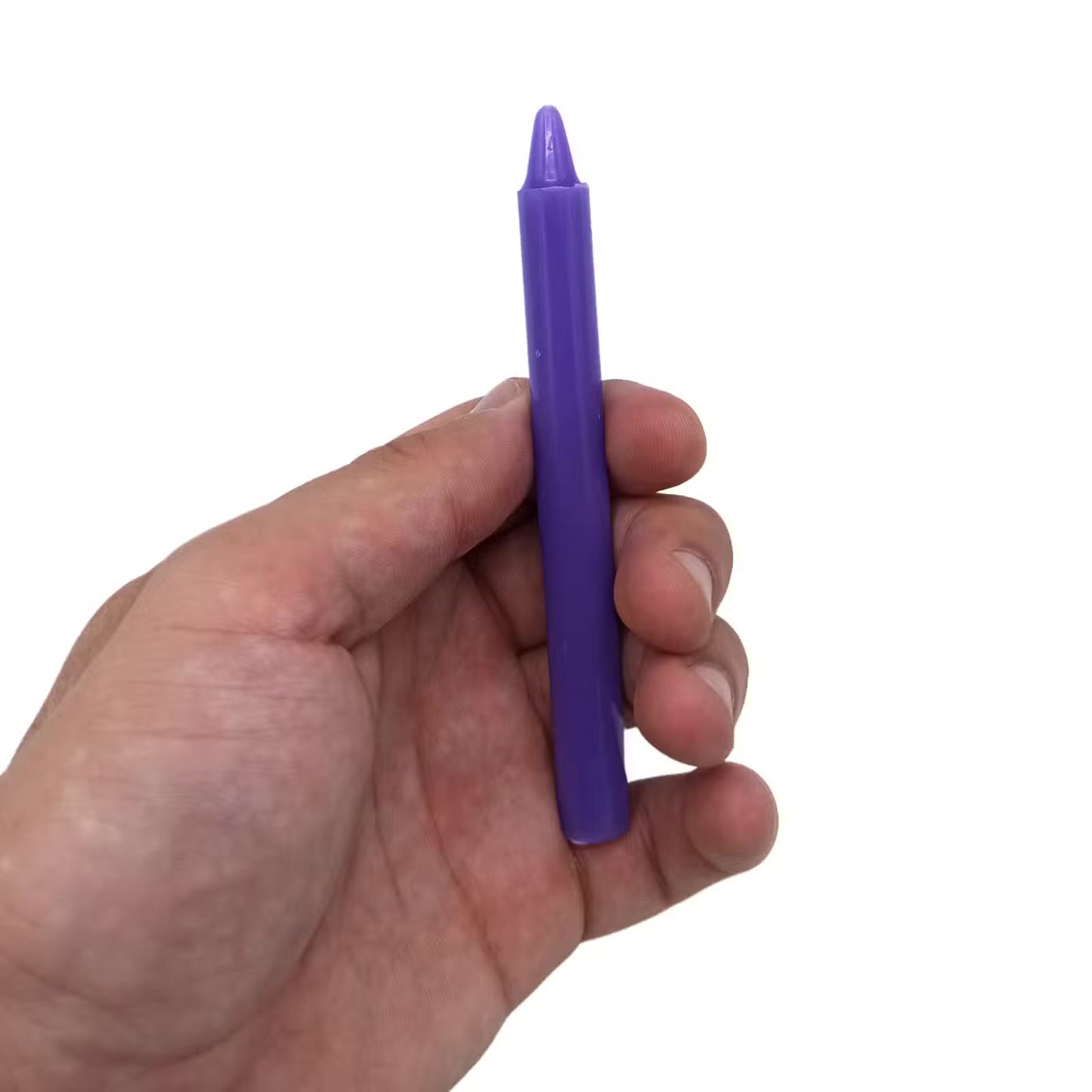 Lumânări Magice Ezoterice Violete (12 bucăți) – Chakra Coroanei, lumânări ritualice pentru conexiune spirituală și iluminare, cotomag.ro